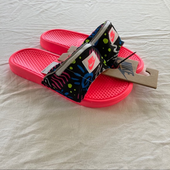 Nike Benassi JDI Fanny Pack Slides - Picture 8 of 10
